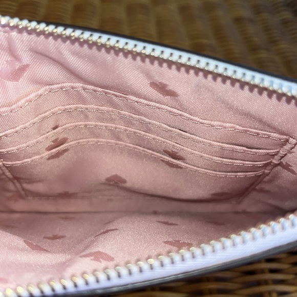 ♠️kate spade Shore Street Tinie Champagne Wristlet Pink Multi NWT - Picture 6 of 9